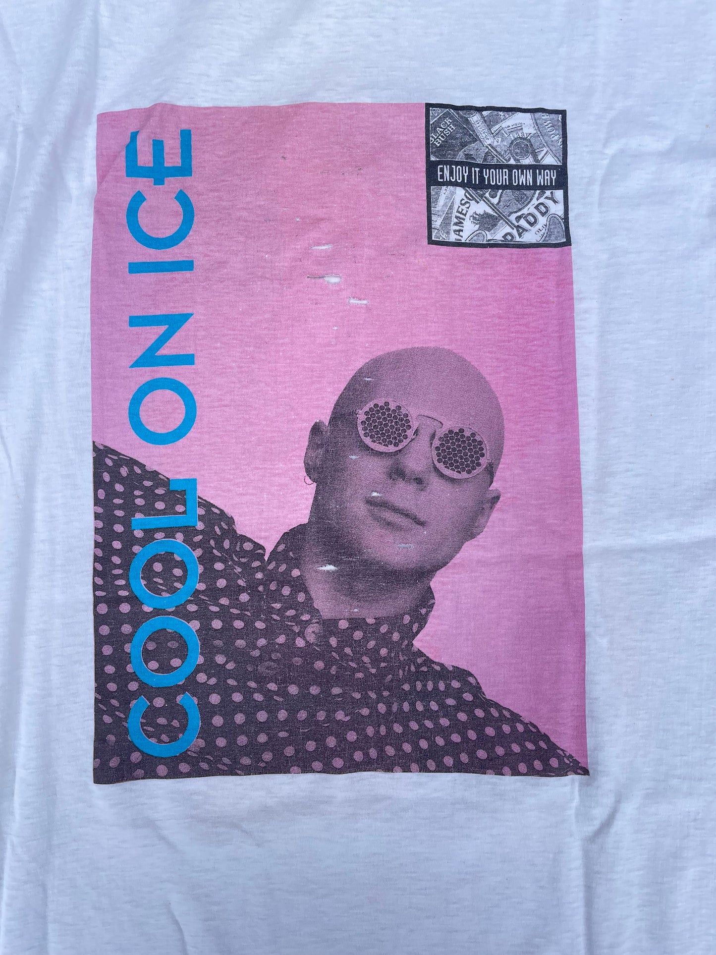 Vintage 90s White Drink Promo T-Shirt