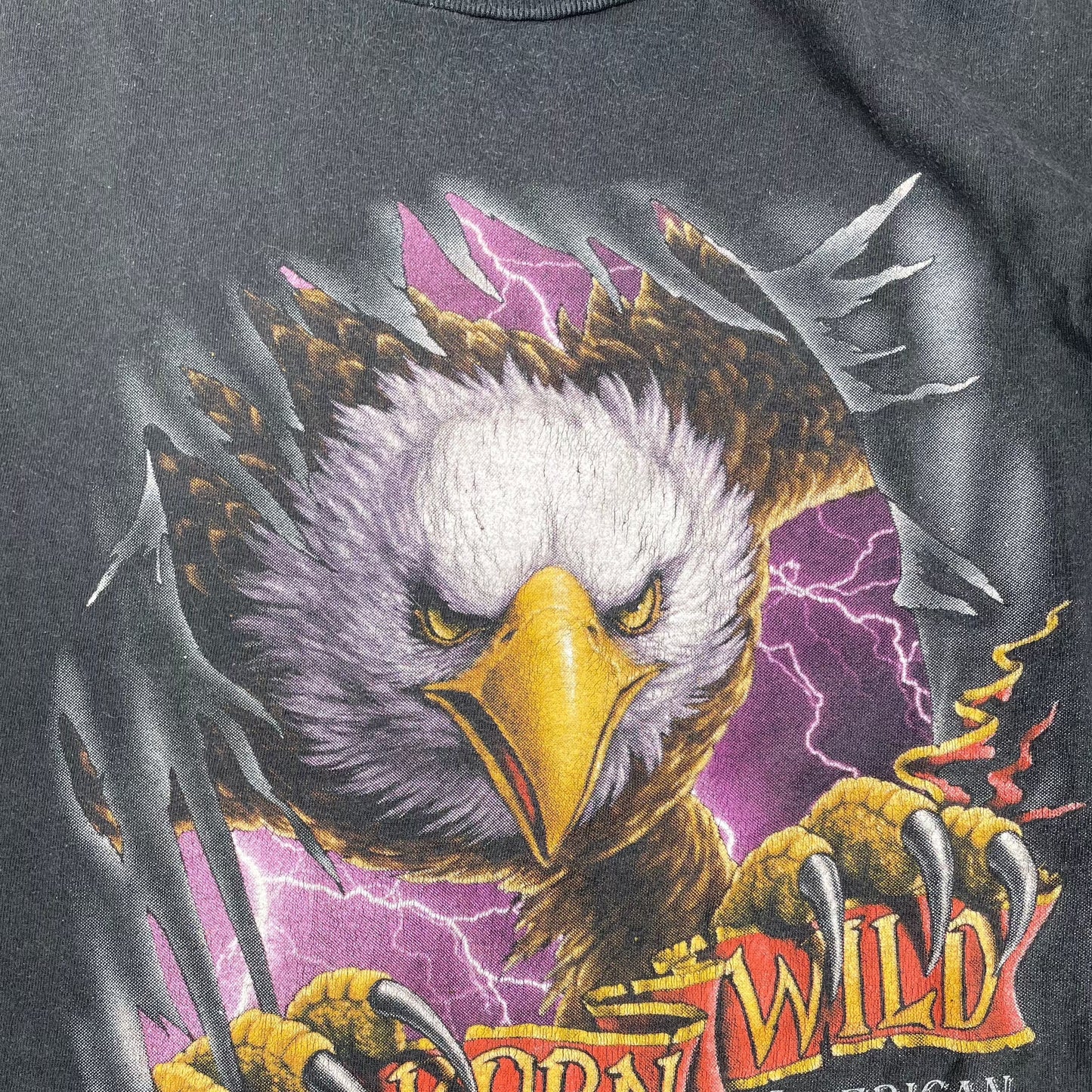 Vintage 90s 3D Emblem Eagle T-Shirt