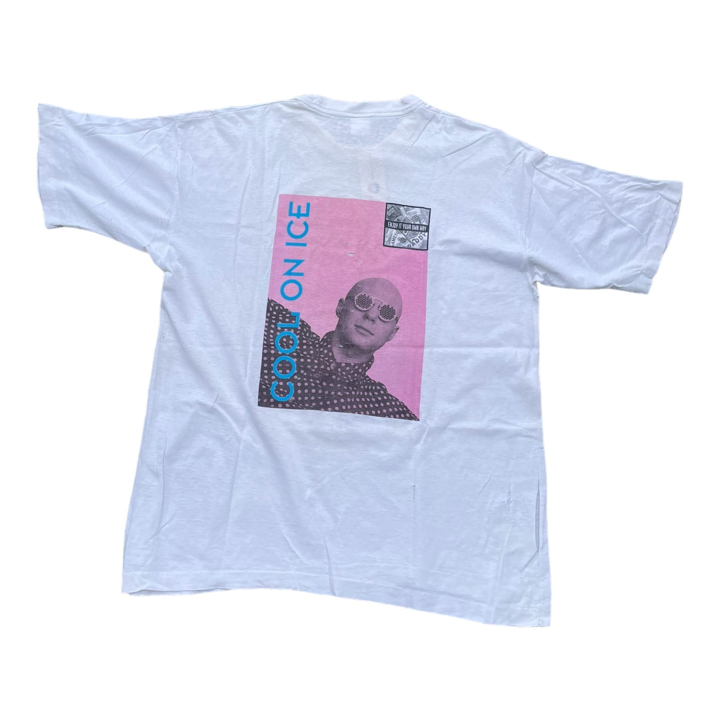 Vintage 90s White Drink Promo T-Shirt