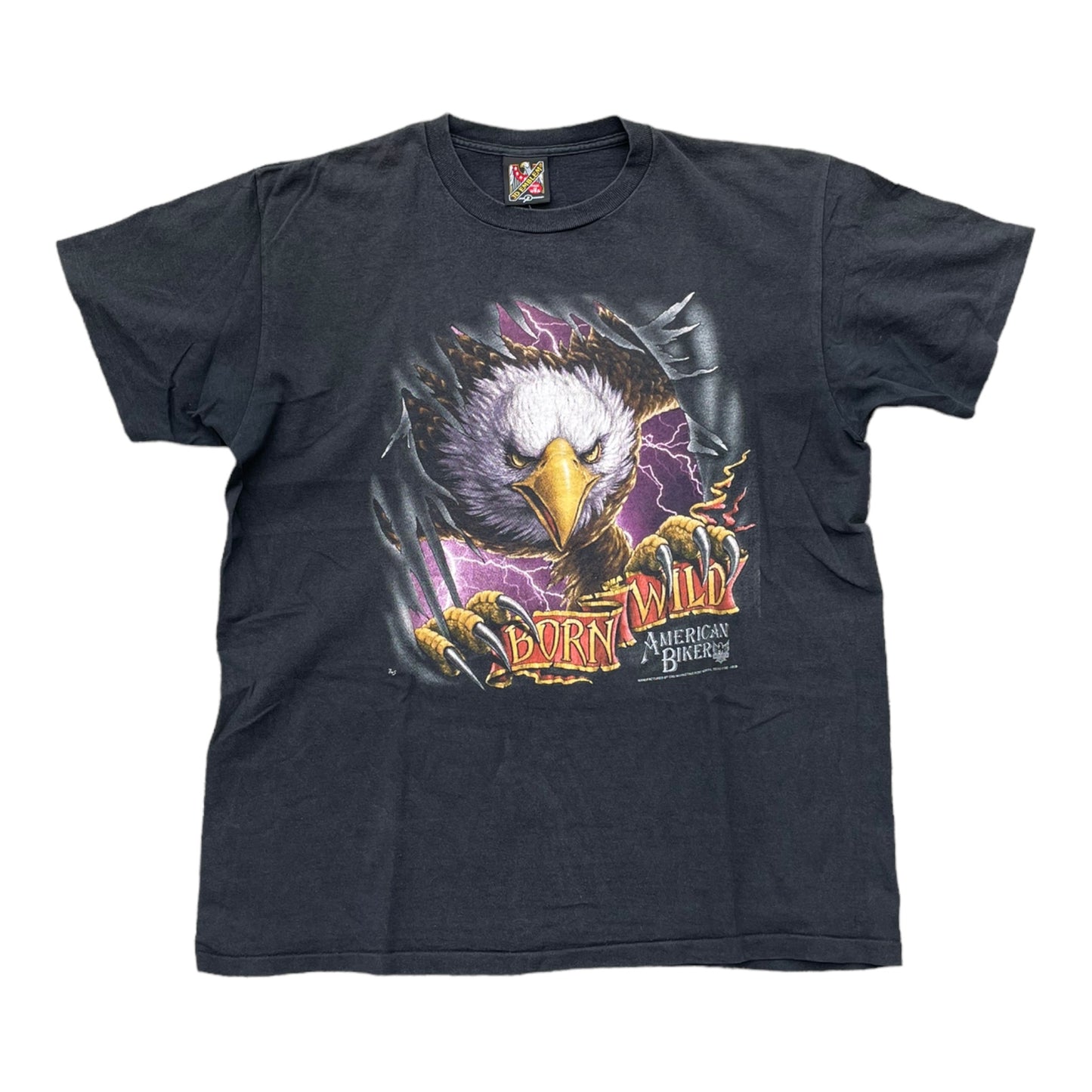 Vintage 90s 3D Emblem Eagle T-Shirt